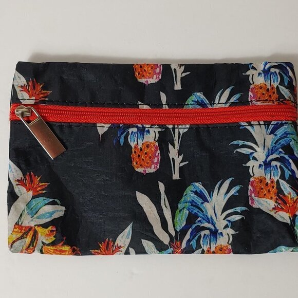 Rebecca Minkoff Travel Bag Cosmetics Mini Pineapple Tropical Ipsy - Picture 4 of 5